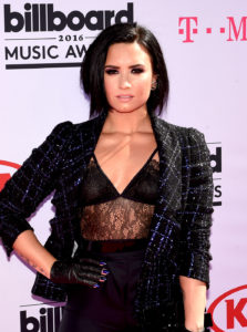 Demi Lavato walks the red carpet for the 2016 Billboard Music Awards at the new T-Mobile Arena on the Las Vegas Strip. Sunday, May 22, 2016. Sunday, May 22, 2016. CREDIT: Glenn Pinkerton/Las Vegas News Bureau