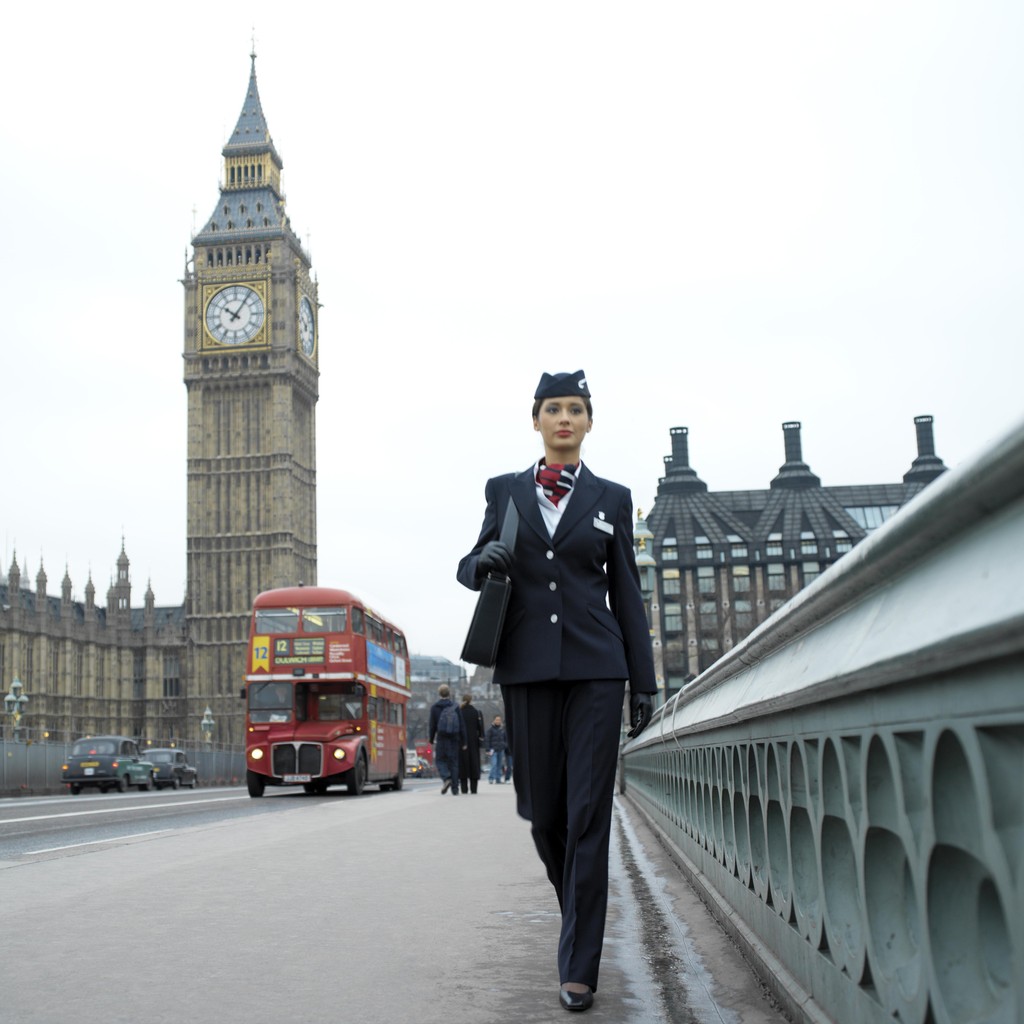 British Airways Cabin Crew. & Big Ben